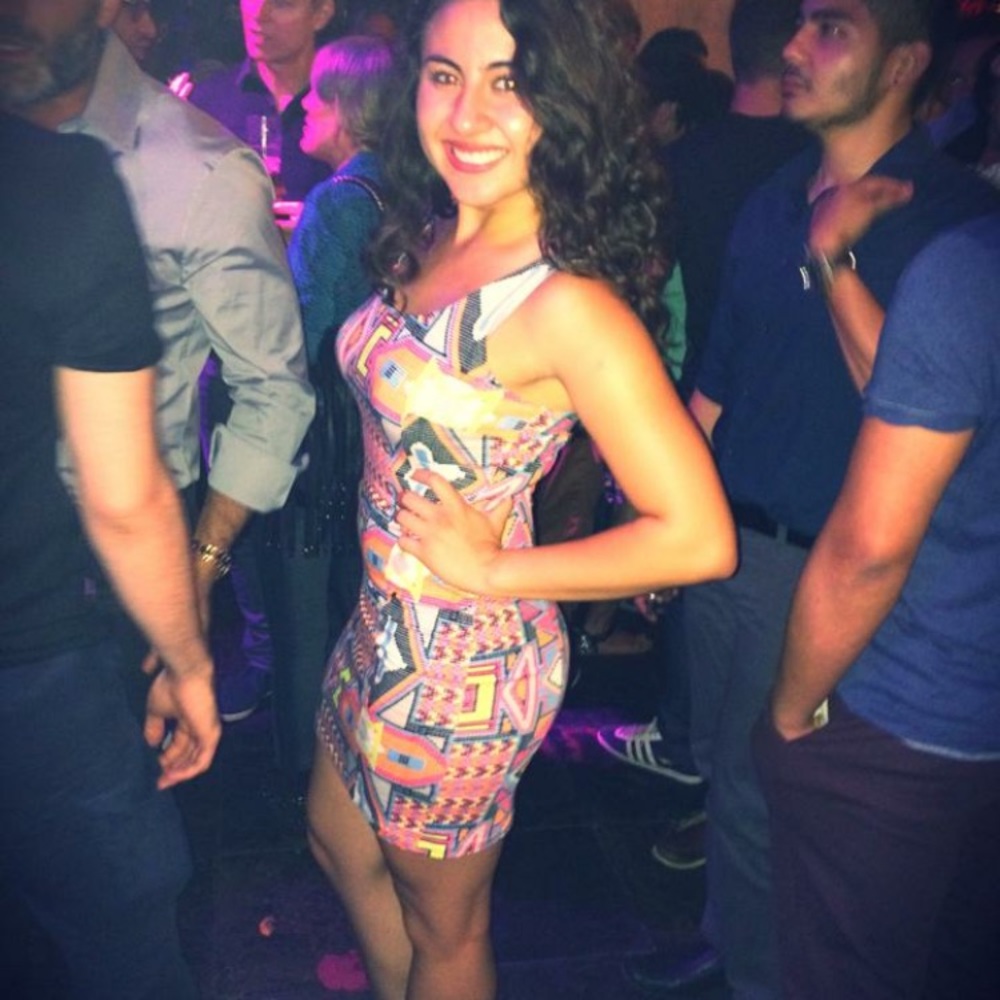 Retro tight dress